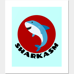 Sharkasm | Shark Pun Posters and Art